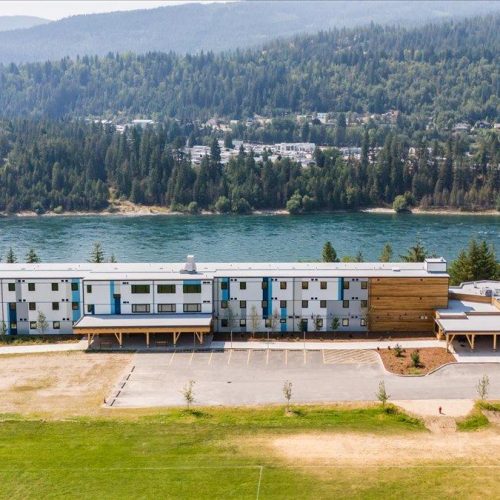 Exterior photo of Castlegar Student Housing